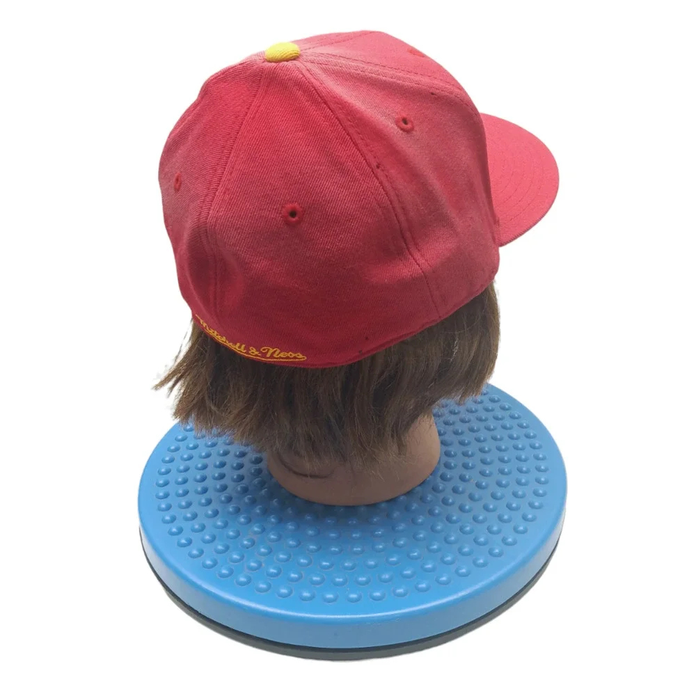Houston Rockets New Era Hardwood Classics Red Fitted‎ Hat Size 7 - 1/8 (52 cm)